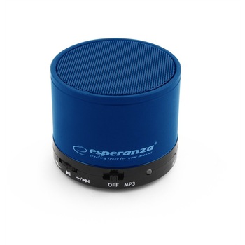 Boxa Portabila Bluetooth 10W Esperanza, Albastru Boxa Portabila Bluetooth 10W Esperanza, Albastru