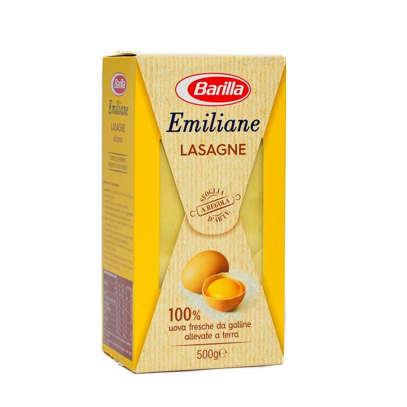 Lasagna Barilla cu ou, 500g