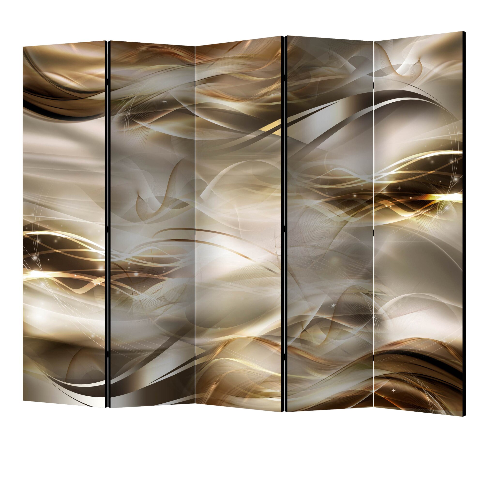 Paravan din 5 parti - Raul amber II - 225 x 172 cm