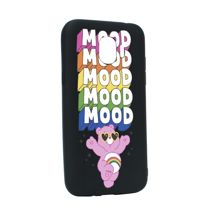 Husa de protectie Mood - Pink Bear, pentru Samsung Galaxy J4 2018, rezistenta la uzura, anti-alunecare, din silicon Premium, B599