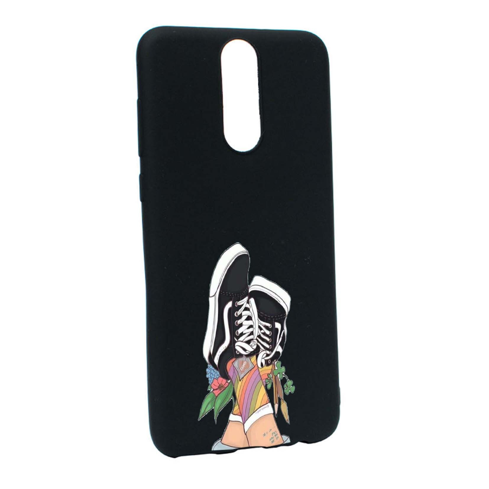 Husa de protectie Vans - Gym Shoes, pentru Huawei Mate 10 Lite, rezistenta la uzura, anti-alunecare, din silicon Premium, B600