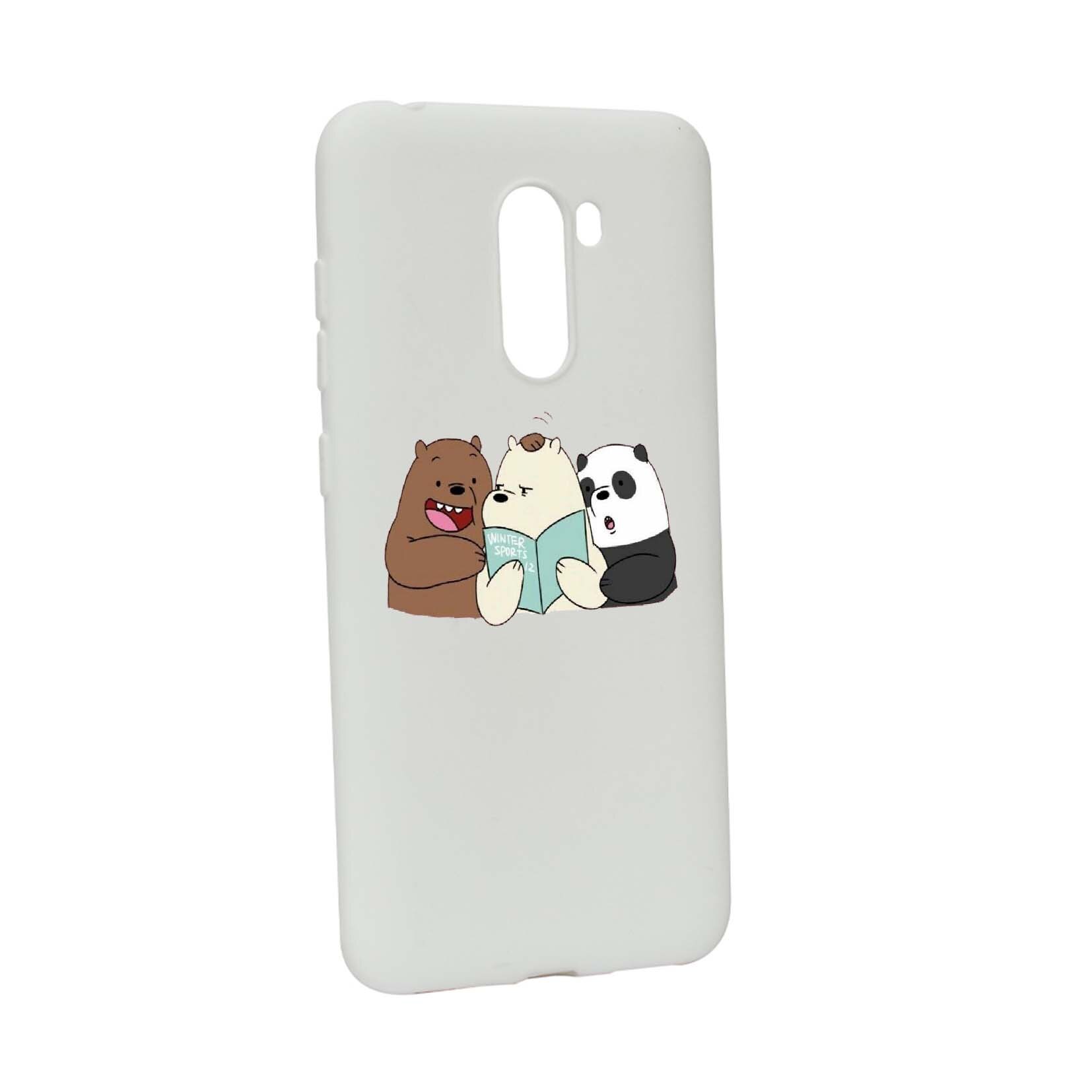 Husa de protectie Winter Sports, pentru Xiaomi PocoPhone F1, rezistenta la uzura, anti-alunecare, din silicon Premium, W601