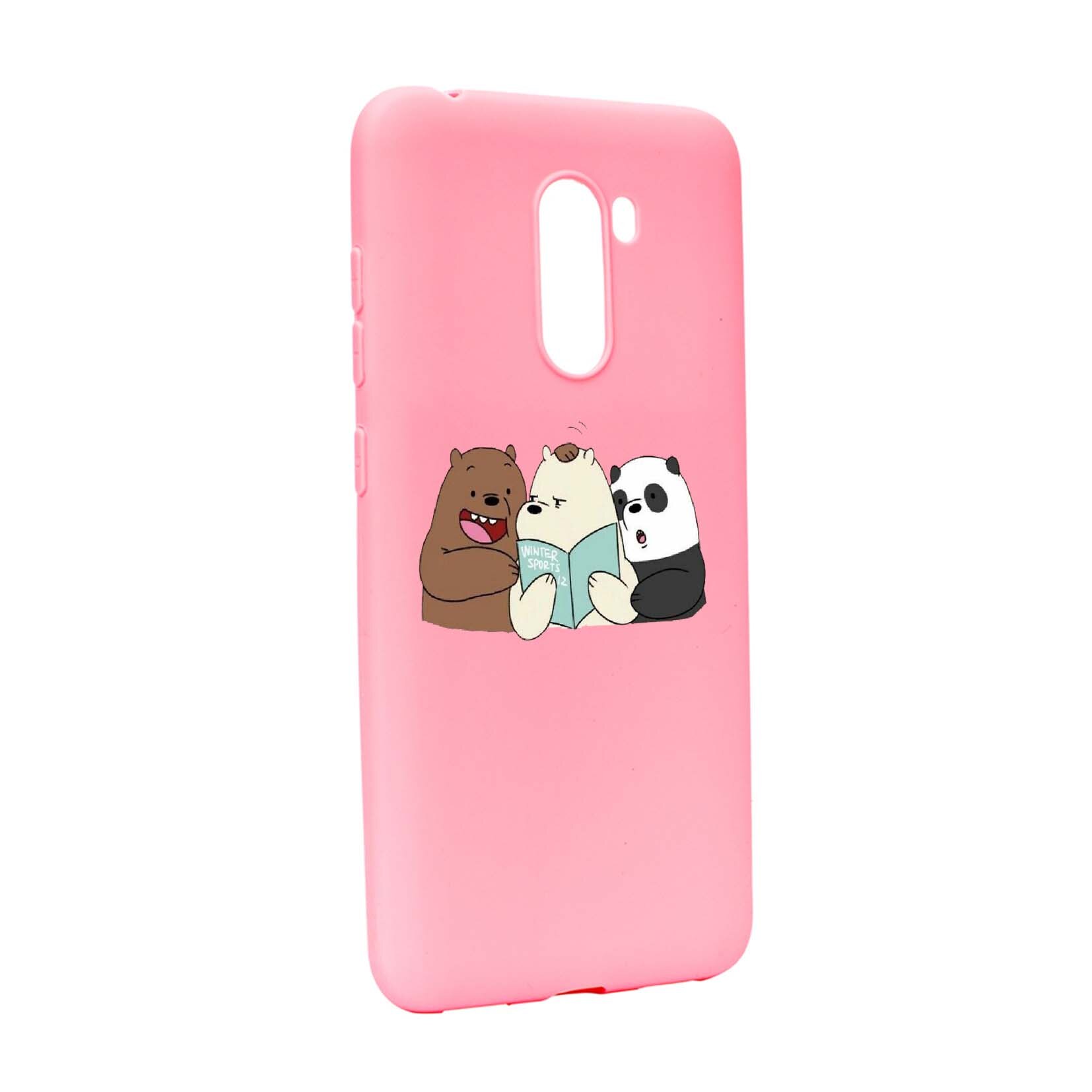Husa de protectie Winter Sports, pentru Xiaomi PocoPhone F1, rezistenta la uzura, anti-alunecare, din silicon Premium, P601