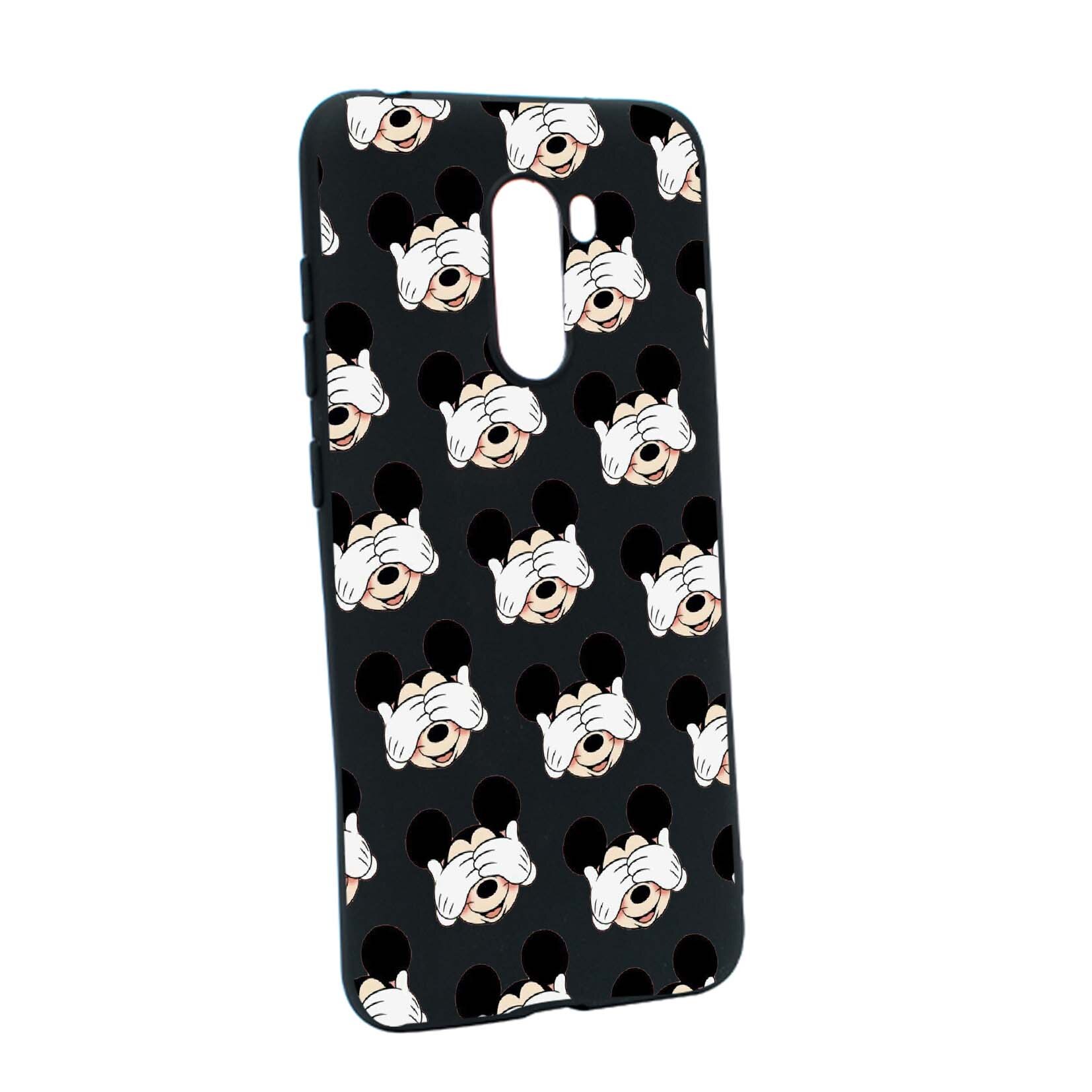 Husa de protectie Mini Mouse, pentru Xiaomi PocoPhone F1, rezistenta la uzura, anti-alunecare, din silicon Premium, B603