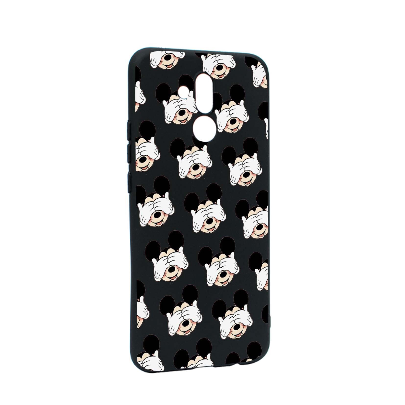 Husa de protectie Mini Mouse, pentru Huawei Mate 20 Lite, rezistenta la uzura, anti-alunecare, din silicon Premium, B603