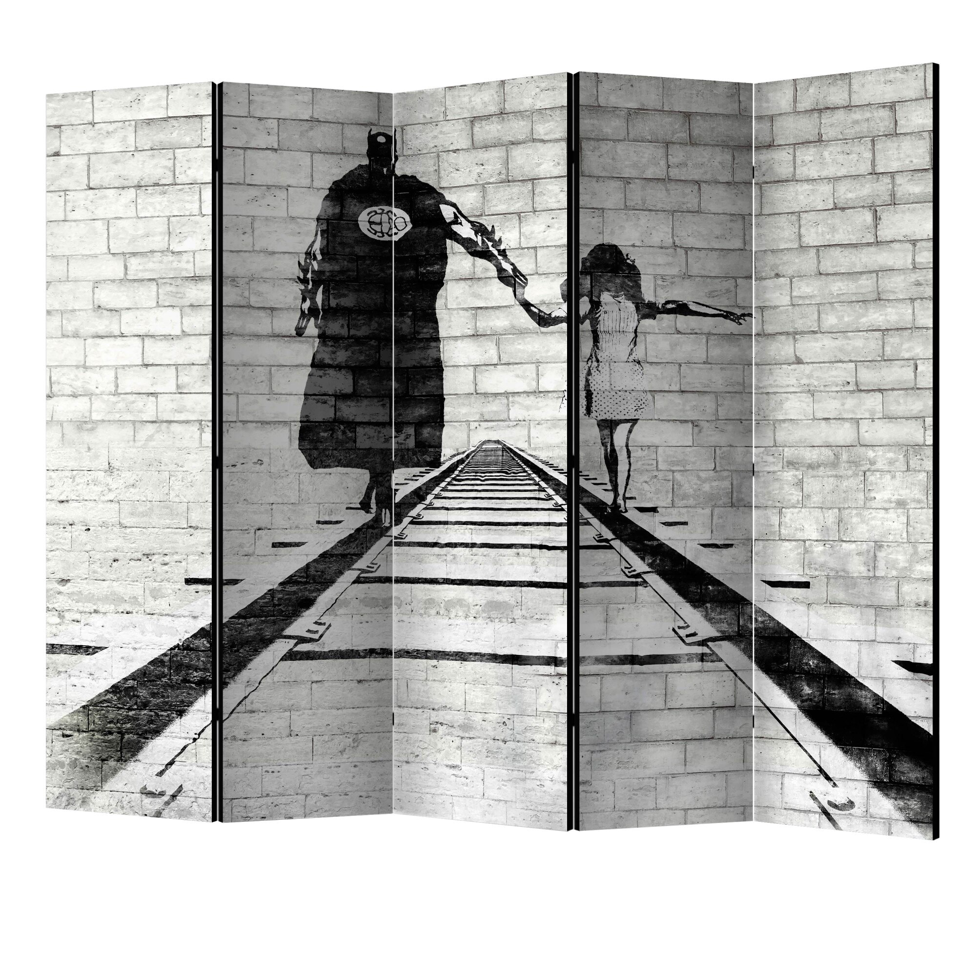 Paravan din 5 parti - Supererou II - 225 x 172 cm