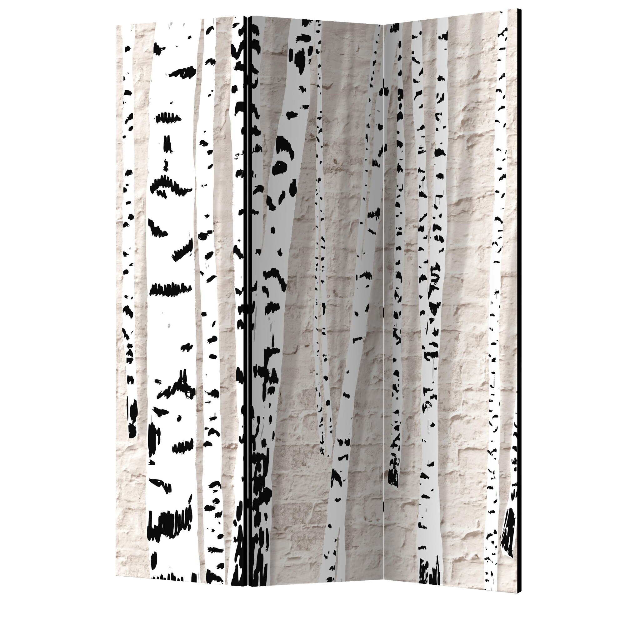 Paravan din 3 parti - Birchen grove - 135 x 172 cm
