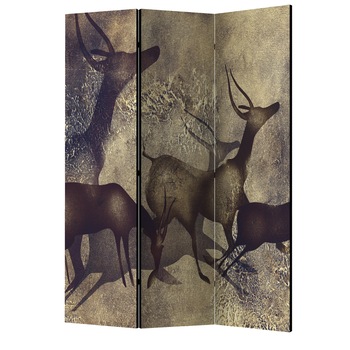 Paravan din 3 parti - Antilope - 135 x 172 cm Paravan din 3 parti - Antilope - 135 x 172 cm