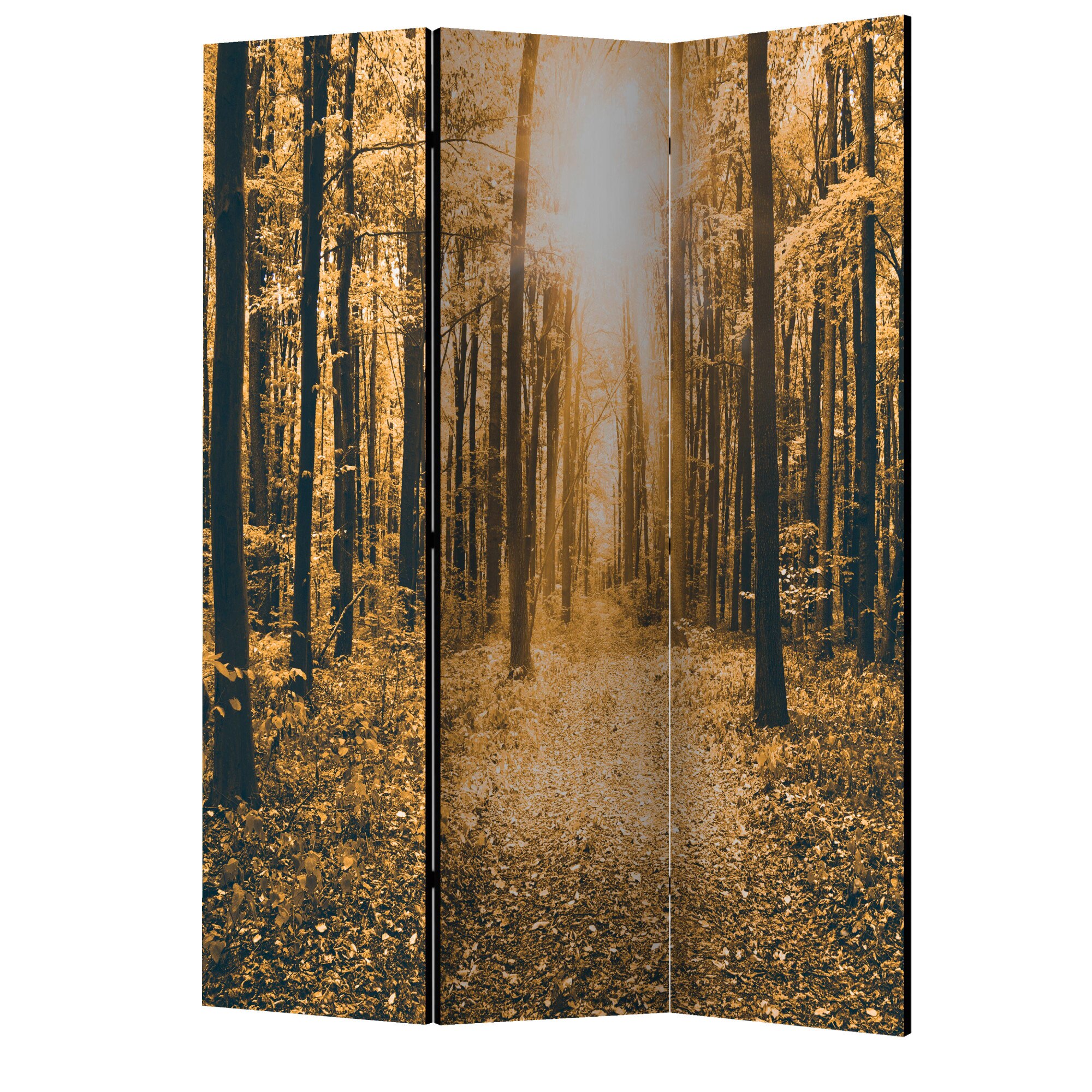 Paravan din 3 parti - Lumina magica - 135 x 172 cm