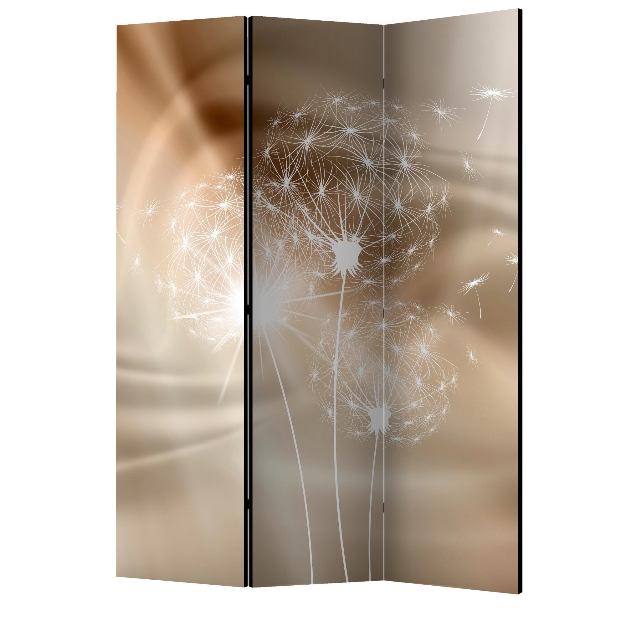 Paravan din 3 parti - Iluzia solara - 135 x 172 cm