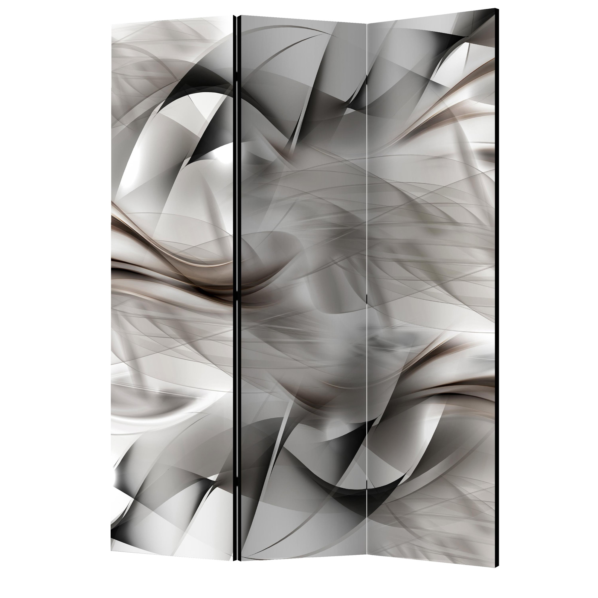 Paravan din 3 parti - Impletitura abstracta - 135 x 172 cm