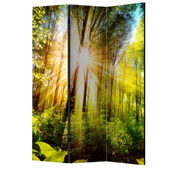 Paravan din 3 parti - Hideout forestier - 135 x 172 cm Paravan din 3 parti - Hideout forestier - 135 x 172 cm