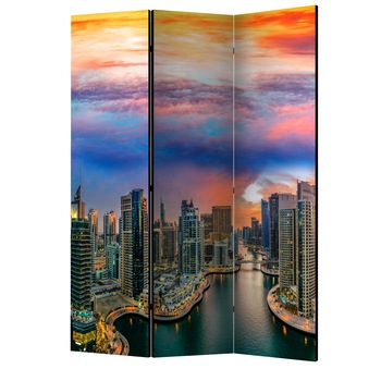 Paravan din 3 parti - Dupa-amiaza in dubai - 135 x 172 cm Paravan din 3 parti - Dupa-amiaza in dubai - 135 x 172 cm