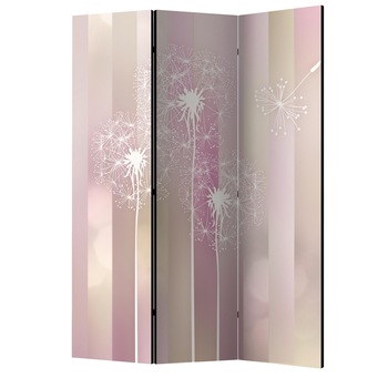 Paravan din 3 parti - Gradina blandetii - 135 x 172 cm Paravan din 3 parti - Gradina blandetii - 135 x 172 cm