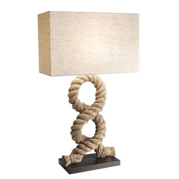 Lampa marina Sea Club din canepa rigidizata,abajur din iuta, soclu E27,H 72.5cm Lampa marina Sea Club din canepa rigidizata,abajur din iuta, soclu E27,H 72.5cm