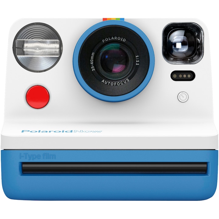 Polaroid Now Instant fényképezőgép, I-Type, Kék