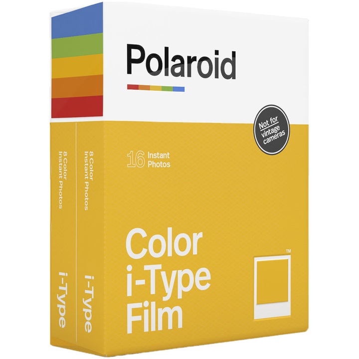 Film Color Polaroid pentru i-Type, Double Pack