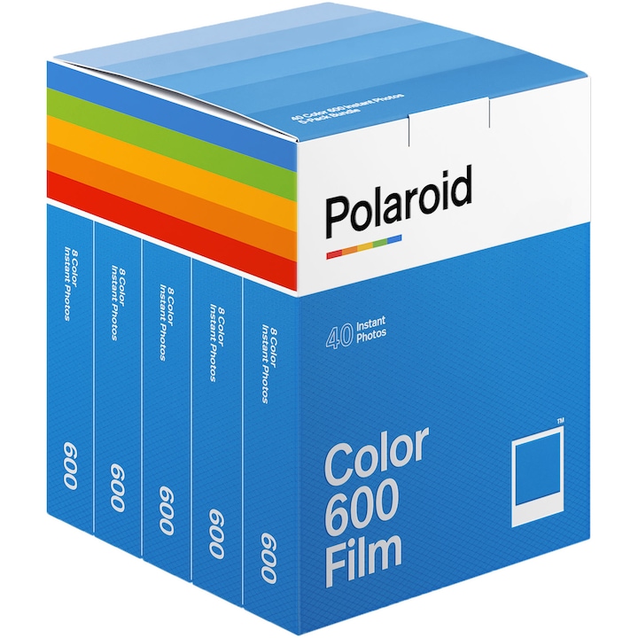 Polaroid színes fólia Polaroid 600-hoz, 40 db