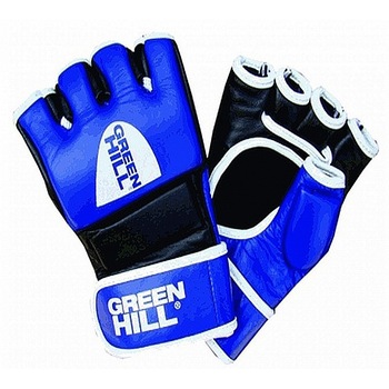 Manusi MMA Green Hill, IMMAF, Albastru, Piele naturala, M Manusi MMA Green Hill, IMMAF, Albastru, Piele naturala, M