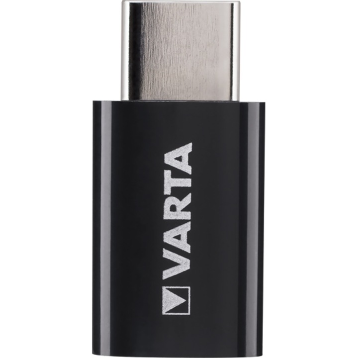 Адаптер за зареждане и синхронизиране на VARTA Micro USB-USB C адаптер