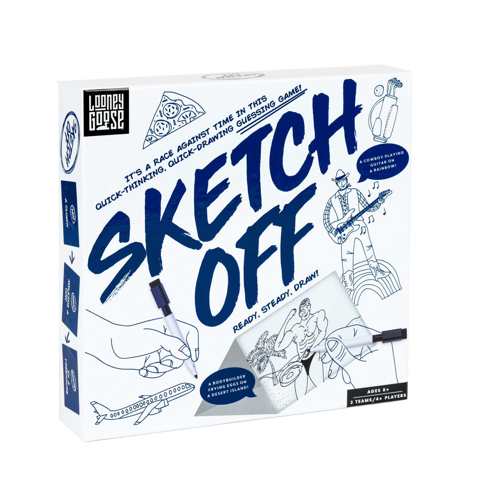 Joc Sketch Off, Looney Goose, Professor Puzzle