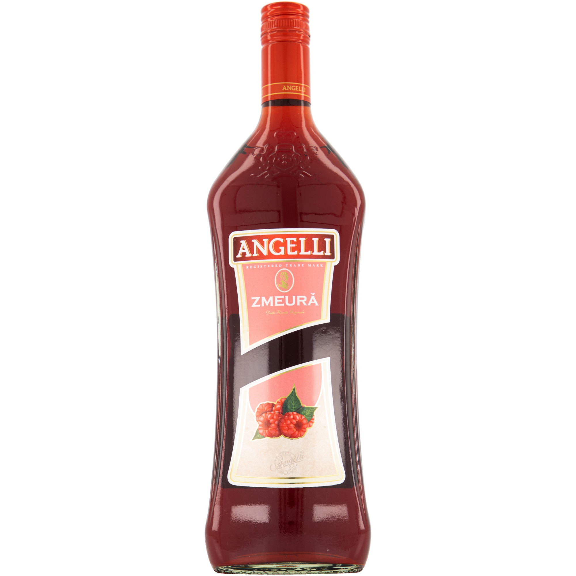 Aperitiv Angelli Zmeura, 14%, 1l