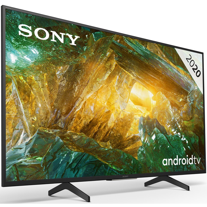 Televizor Sony 43XH8096, 108 cm, Smart Android, 4K Ultra HD, LED, Clasa G