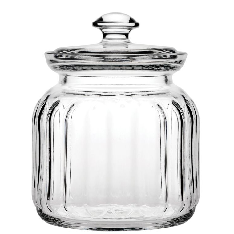 Borcan, Pasabahce, cu capac 900ml Viva