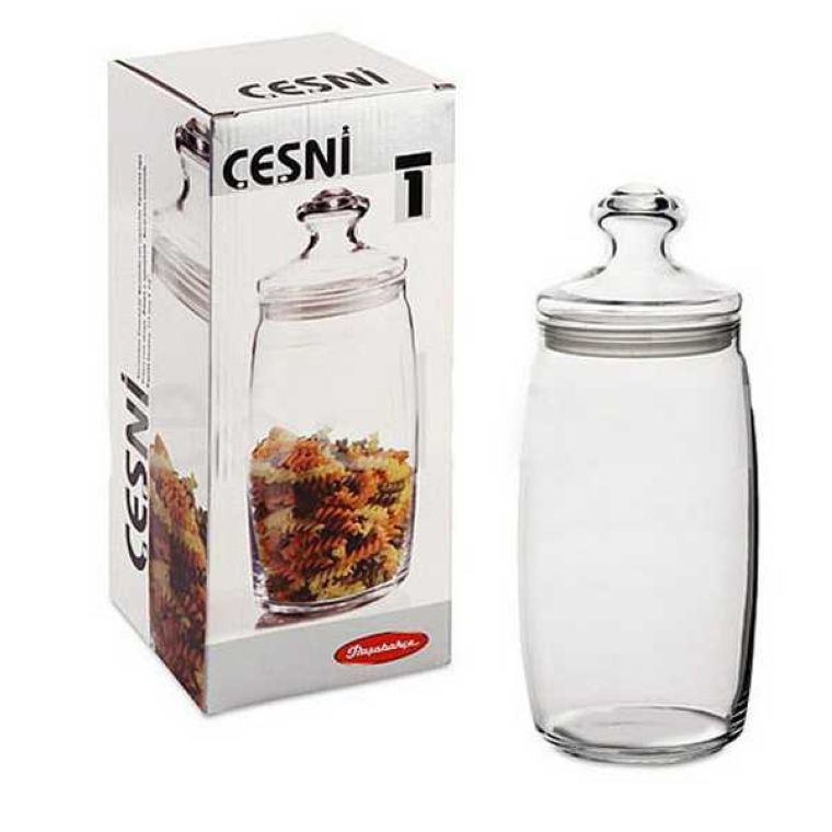 Borcan, Pasabahce, cu capac 1,5L Cesni