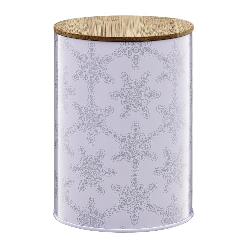 Cutie Metal, Ambition, cu Capac Bambus 1.2L Fulgi de Nea Mici Winter