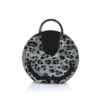 Geanta din piele, EMILIO MASI, Udine, 66C012, negru, 28x27x8 cm Geanta din piele, EMILIO MASI, Udine, 66C012, negru, 28x27x8 cm