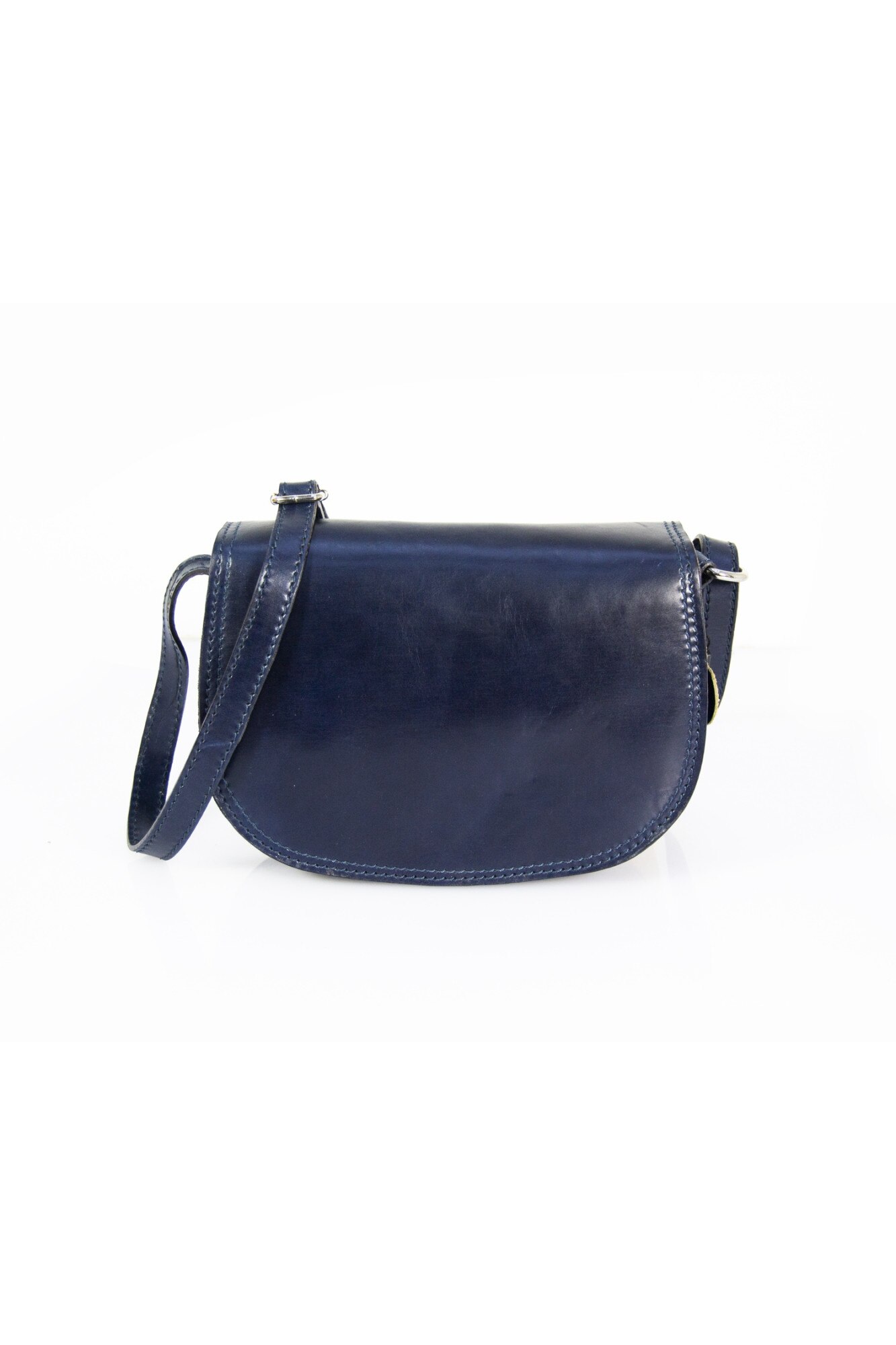 Geanta din piele, Trieste, EMILIO MASI, 66C009, Blue, 27x15x8 cm