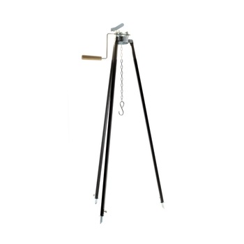Suport ceaun reglabil cu scripet 180/100 cm Suport ceaun reglabil cu scripet 180/100 cm