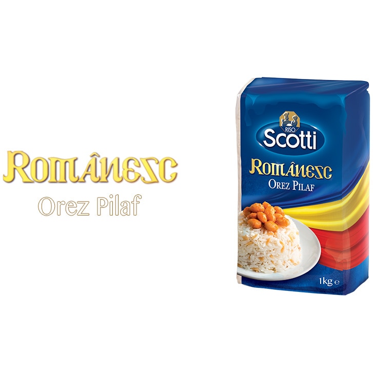 Orez romanesc pilaf Riso Scotti, 1kg