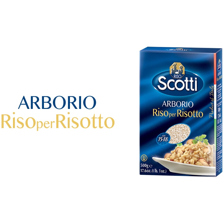 Orez arborio Riso Scotti, 1kg