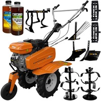 pachet motosapa villager vtb 842 prime euro 5 latime lucru 85 cm putere maxima 7 cp  nominala 55 cp 3 viteze roti metal rarita reglabila plug arat plug cartofi cultivator 2l ulei agropro imagen 10_0_
0