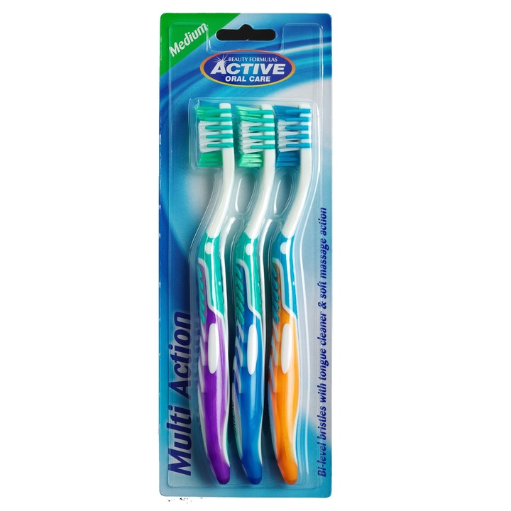 Többfunkciós fogkefe, 3 db