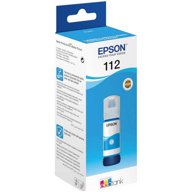 Flacon Epson 112, Cyan