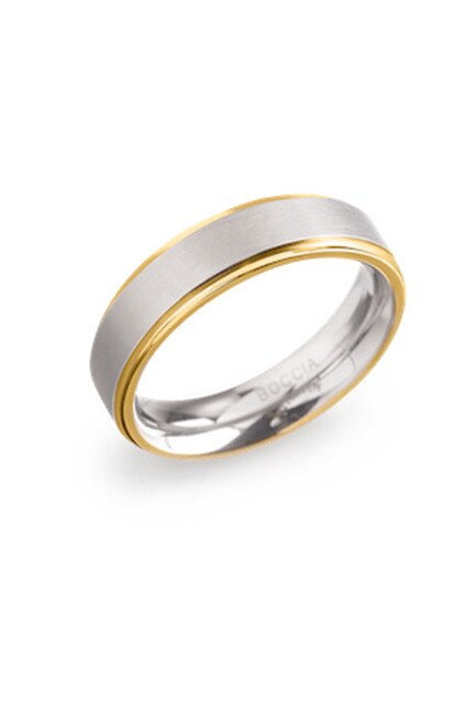 Inel, Boccia TITANIUM, 0134-0565, Gri/Auriu