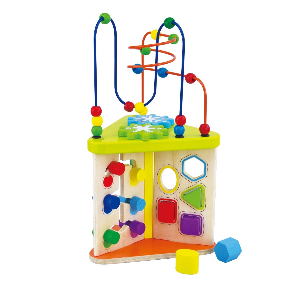 Centru de activitati din lemn multifunctional Smily Play