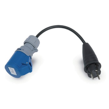 Adaptor stecher schuko la cupla industriala 3P Famatel Adaptor stecher schuko la cupla industriala 3P Famatel