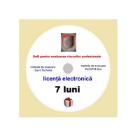 Soft pentru evaluarea riscurilor profesionale prin metoda Saint Michele si prin metoda INCDPM Bucuresti, romana, 7 luni acces la softul de evaluare
