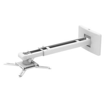 Suport videoproiector de perete Blackmount CT-PRB-11M, distanta perete-proiector 850-1200mm, max.20kg, alb Suport videoproiector de perete Blackmount CT-PRB-11M, distanta perete-proiector 850-1200mm, max.20kg, alb