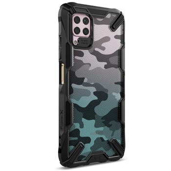 Husa Antisoc Ringke Fusion X pentru Huawei P40 Lite, Design Militar, Negru Husa Antisoc Ringke Fusion X pentru Huawei P40 Lite, Design Militar, Negru