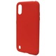 Husa silicon compatibil cu SAMSUNG Galaxy A01 Matte, Antisoc, TPU Rosu