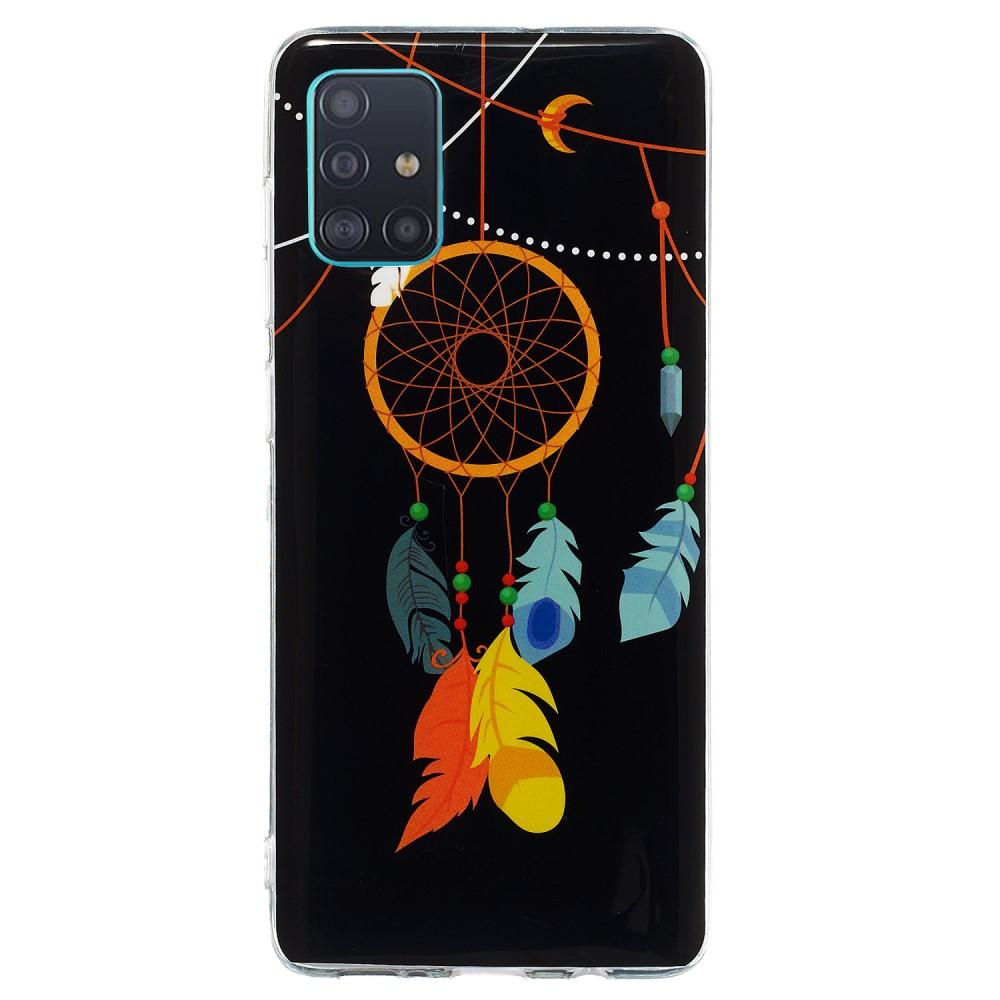 Husa Samsung Galaxy A51 Fosforescent model Dreamcatcher, Silicon, TPU Multicolor