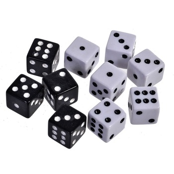 Set 10 zaruri pentru jocuri de societate. pentru copii sau adulti , ATS Set 10 zaruri pentru jocuri de societate. pentru copii sau adulti , ATS