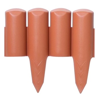 Bordura pentru gradina Strend Pro IPB Terakote, dimensiune 22.8x13cm, maro inchis, lungime set 2.5 m Bordura pentru gradina Strend Pro IPB Terakote, dimensiune 22.8x13cm, maro inchis, lungime set 2.5 m