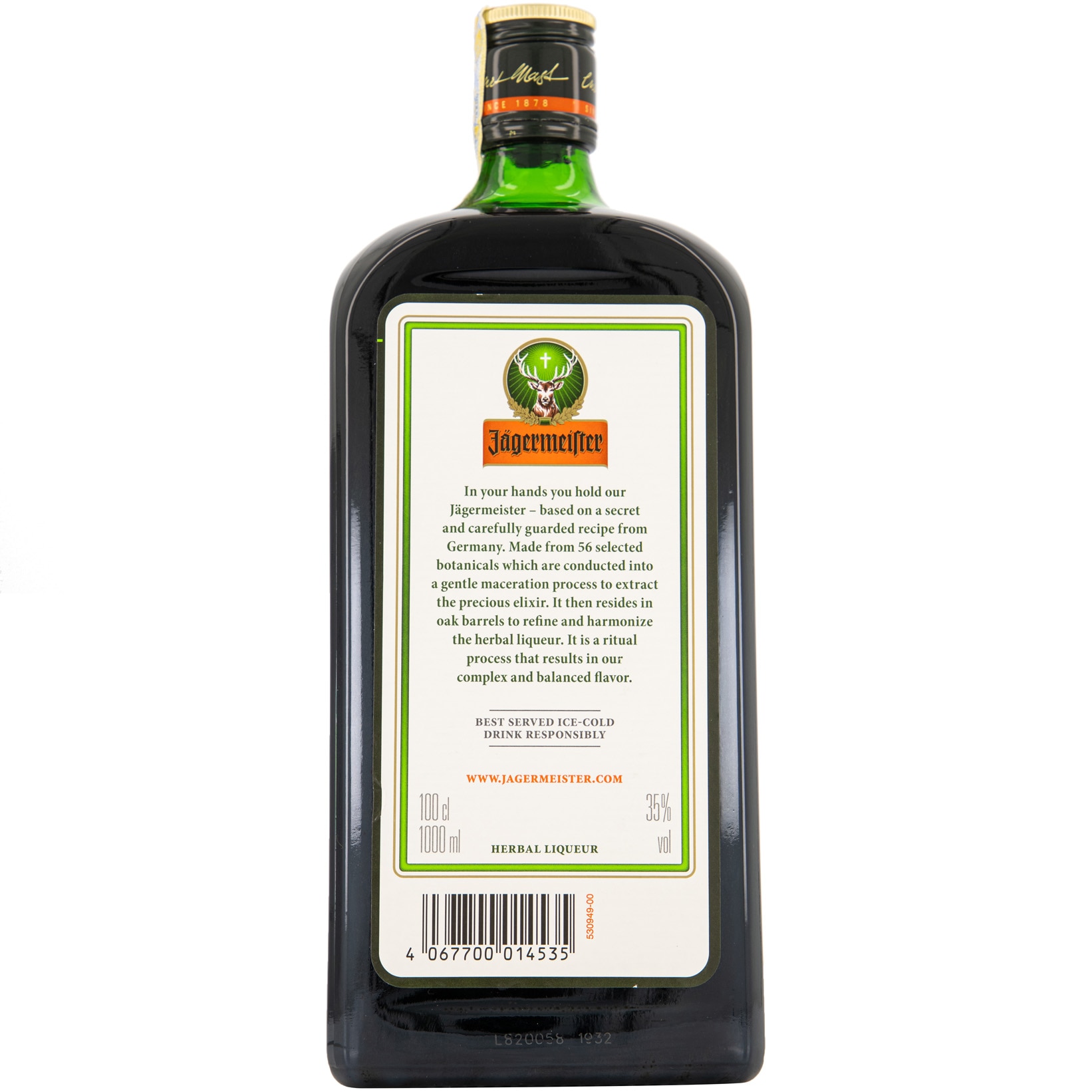 Unparalleled Dissatisfied Loosely Jagermeister, 35%, 1l - eMAG.ro