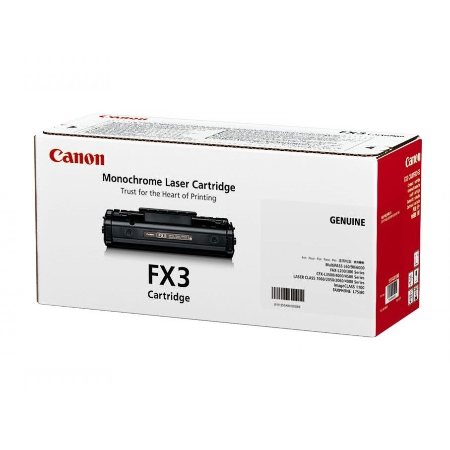Cartus toner FX-3 negru Canon original 2700 pagini